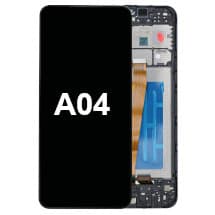 LCD & Frame Assembly for Samsung Galaxy A04 [OEM Service Pack]