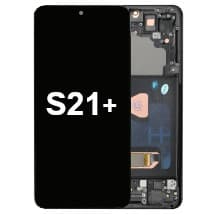 OLED & Frame Assembly for Samsung Galaxy S21+ (Phantom Black) [Premium]