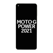 LCD & Frame Assembly for Motorola Moto G Power (2021) (Polar Silver) [Premium]