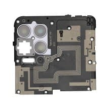 Top Bracket & Camera Lenses for Motorola Edge S & Moto G100 (Iridescent Sky Silver)