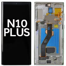 OLED & Frame Assembly for Samsung Galaxy Note 10+ (Aura Glow) [Aftermarket]
