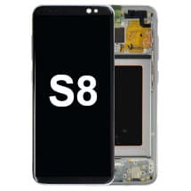 OLED & Frame Assembly for Samsung Galaxy S8 (Orchid Gray) [Aftermarket]