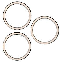 Camera Bezel Ring Set for Apple iPhone 15 Pro Max (Natural Titanium)