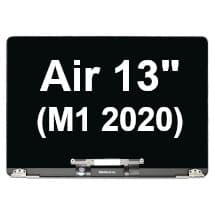 LCD Assembly for Apple MacBook Air 13" (M1 2020) (Silver, No Logo) [Premium]