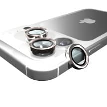 Cellhelmet Tempered Glass Individual Camera Lens Protector for Apple iPhone 17 Pro & 17 Pro Max (Glitter)