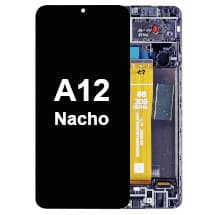 LCD & Frame Assembly for Samsung Galaxy A12 Nacho [OEM Service Pack]