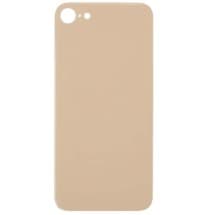 Big Hole Back Glass for Apple iPhone 8 (Gold)