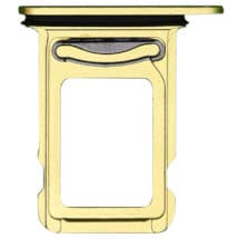 SIM Card Tray for Apple iPhone 14 & 14 Plus (Dual, Yellow)