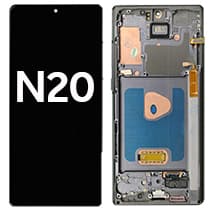 OLED & Frame Assembly for Samsung Galaxy Note 20 (Mystic Gray) [Premium]