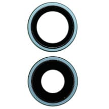 Sapphire Glass Camera Lens & Bezel Set for Apple iPhone 16 & 16 Plus (Teal) [Premium]