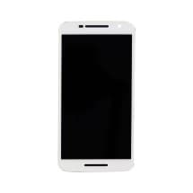 LCD & Frame Assembly for Motorola Droid Maxx 2 (White) [Genuine OEM]