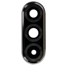 Glass Camera Lenses & Bezel Bracket for Samsung Galaxy A36 (White) [Premium]