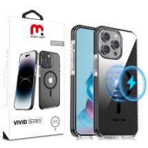 MYBAT Pro Vivid Case for Apple iPhone 15 Pro (Black)