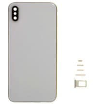 Housing Assembly for Apple iPhone XS Max (No Charging Coil, Silver)