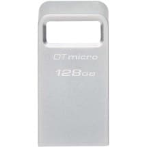 Kingston DataTraveler Micro Metal Flash Drive (128GB)
