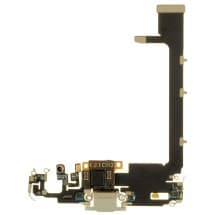 Charge Port & Connection Board Flex for Apple iPhone 11 Pro Max (Silver) [Premium]