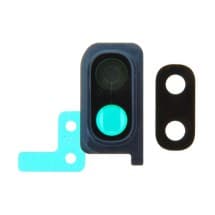 Glass Camera Lens & Bezel Bracket for Samsung Galaxy A20 & A30 (Blue)