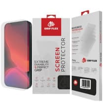 GRIP Flex Tempered Glass Screen Protector for Apple iPhone 15 (Matte)