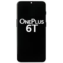 OLED & Frame Assembly for OnePlus 6T (Mirror Black) [Premium]