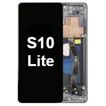 OLED & Frame Assembly for Samsung Galaxy S10 Lite (Prism Black) [Aftermarket]