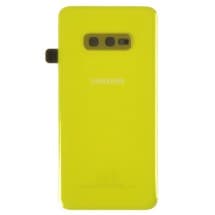 Back Glass & Camera Lens for Samsung Galaxy S10e (Canary Yellow) [OEM Service Pack]
