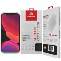 GRIP Flex Tempered Glass Screen Protector for Apple iPhone 13 Pro Max & 14 Plus