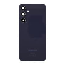 Back Glass & Camera Lenses for Samsung Galaxy A55 (Awesome Navy) [OEM Service Pack]