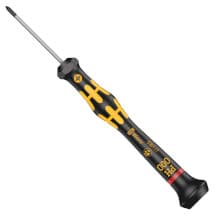 Wera 1550 Kraftform ESD Micro Screwdriver (PH000, 40mm)