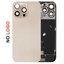 Complete Back Glass Assembly for Apple iPhone 16 Pro Max (Desert Titanium) [Premium]