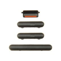 Cosmetic Button Set for Apple iPhone XR (Black)