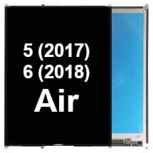 LCD for Apple iPad 5 (2017), 6 (2018), & Air [Aftermarket]