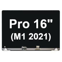 LCD Assembly for Apple MacBook Pro 16" (M1 2021) (Silver) [OEM Pull]