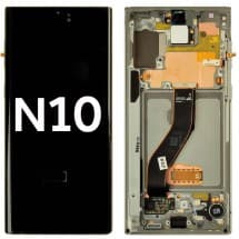 OLED & Frame Assembly for Samsung Galaxy Note 10 (Aura Glow) [OEM Service Pack]