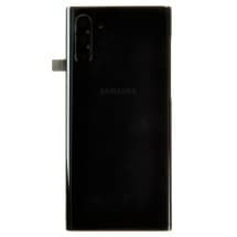 Back Glass & Camera Lens for Samsung Galaxy Note 10 (Aura Black) [OEM Service Pack]