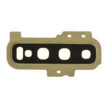 Glass Camera Lens & Bezel Bracket for Samsung Galaxy S10+ (Canary Yellow)