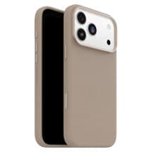 OtterBox Symmetry Cactus Leather Case for Apple iPhone 17 Pro Max (Gray Comfort)