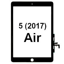 Digitizer for Apple iPad 5 (2017) & Air (Black) [Premium]