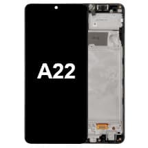 OLED & Frame Assembly for Samsung Galaxy A22 [Aftermarket]