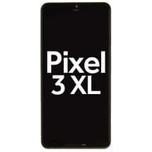 OLED, Frame, & Grip Sensors Assembly for Google Pixel 3 XL (Just Black) [Premium]