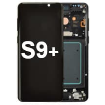 OLED & Frame Assembly for Samsung Galaxy S9+ (Midnight Black) [Aftermarket]