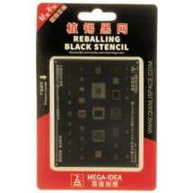 QianLi Mega Idea AndroidBZ 23 Black Qualcomm Snapdragon 8455 & Exynos 9810 CPU Stencil for Samsung Galaxy Devices