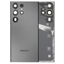 Back Glass & Camera Lenses for Samsung Galaxy S23 Ultra (Graphite) [OEM Service Pack]