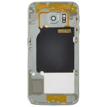 Mid Frame for Samsung Galaxy S6 Edge (White) [Aftermarket]