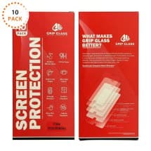 GRIP Tempered Glass Screen Protector for Apple iPhone 15 Plus & 15 Pro Max (Matte) (10 Pack)