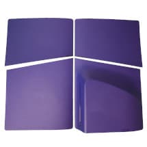 Faceplate Set for Sony PlayStation 5 Slim (Disc Edition) (Deep Purple Blue)