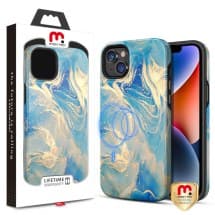 MYBAT Pro Fuse Case for Apple iPhone 14 Plus (Ocean Marble)
