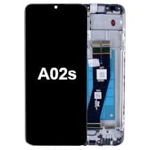 LCD & Frame Assembly for Samsung Galaxy A02s (US & Latin America) [OEM Service Pack]