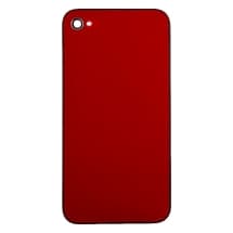 Back Glass & Frame Assembly for Apple iPhone 4 (CDMA, Red)