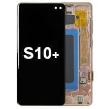 OLED & Frame Assembly for Samsung Galaxy S10+ (Flamingo Pink) [Aftermarket]