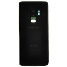Back Glass & Camera Lens for Samsung Galaxy S9+ (Midnight Black) [OEM Service Pack]